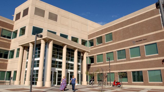 entrance to Columbine Hall