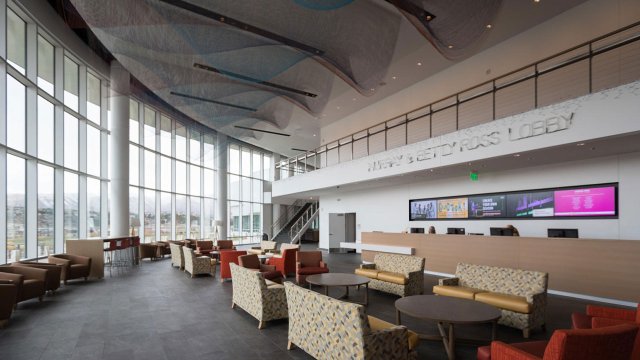 the Ent Center lobby