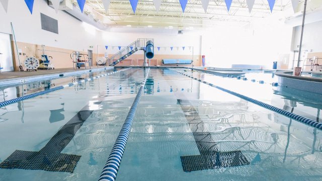 indoor lap pool