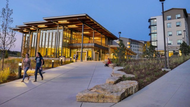 the Roaring Fork at night